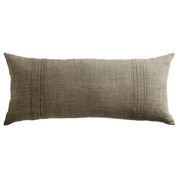 Cave Cloth Cushion with Vertical Detail - Rope