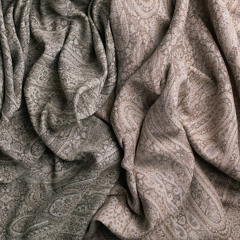 Heirloom Linen Paisley - Clove