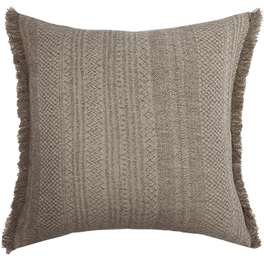 Kalahari Cushion with Fringe Detail - Elephant