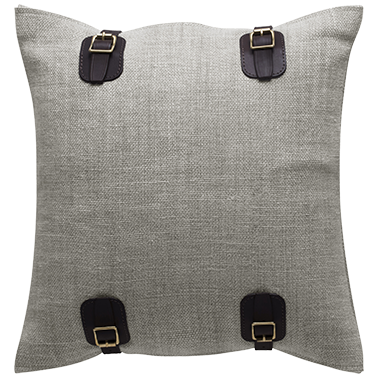 Maroc Buckle Cushion - Cloud