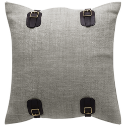 Maroc Buckle Cushion - Cloud