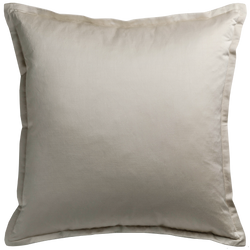 Old Hollywood Cushion with Self Flange - Silver