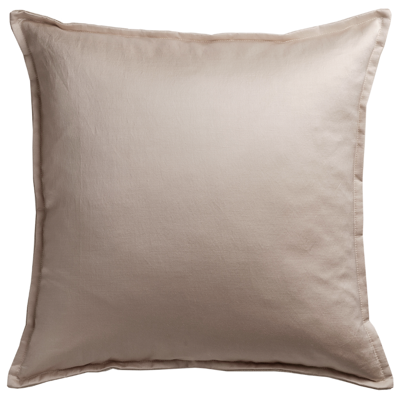 Old Hollywood Cushion with Self Flange - Rose