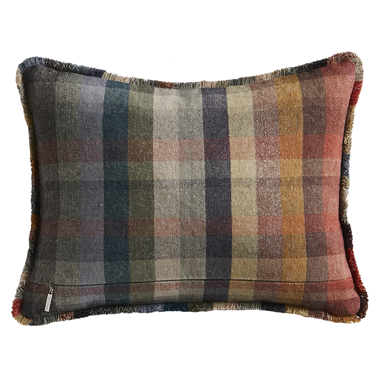 Ragamuffin Cushion with Fringe
