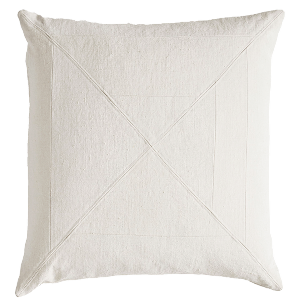 Vintage Canvas Panelled Cushion