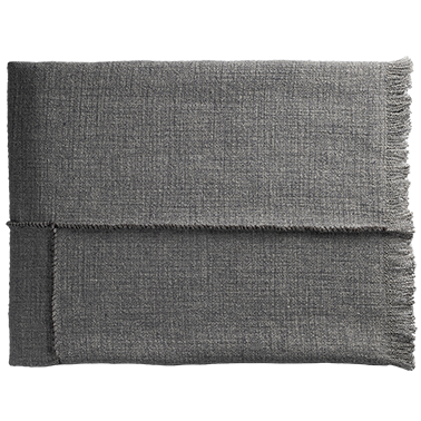 Warrior Cloth Panelled Throw with Fringe & Cord - Cave