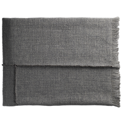 Warrior Cloth Panelled Throw with Fringe & Cord - Cave